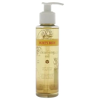 [909019] Burt's Bees 100% Natural Facial Cleansing Oil for Normal to Dry Skin, 6 Oz (Package May Vary) 
