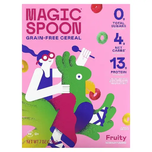 [212103] Magic Spoon Cereal, Fruity 1-Pack 