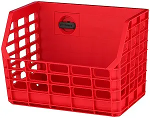 [6756787] For Milwaukee 48-22-8342 PACKOUT Compact Wall Mounted Tool Storage Basket,Length 7 in Width 9.5 in Height 7 in Weight 1.02 lbs。 