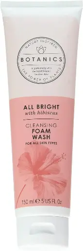 [25253007] BOOTS Botanics All Bright Cleansing Foam Wash 